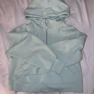 Lululemon Oversized Half Zip Delicate Mint